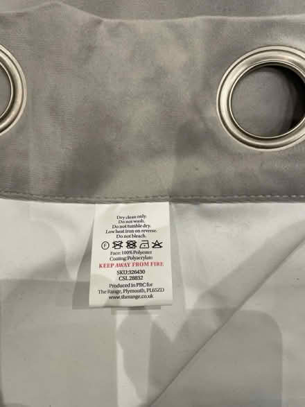 Photo of free Pair of Grey Velvet curtains (Gee Cross SK14) #2