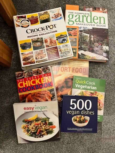 Photo of free Cookbook and one a garden book (Eastcote HA4) #1
