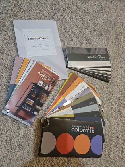 Photo of free Sherwin Williams color fan decks (Downers Grove) #1