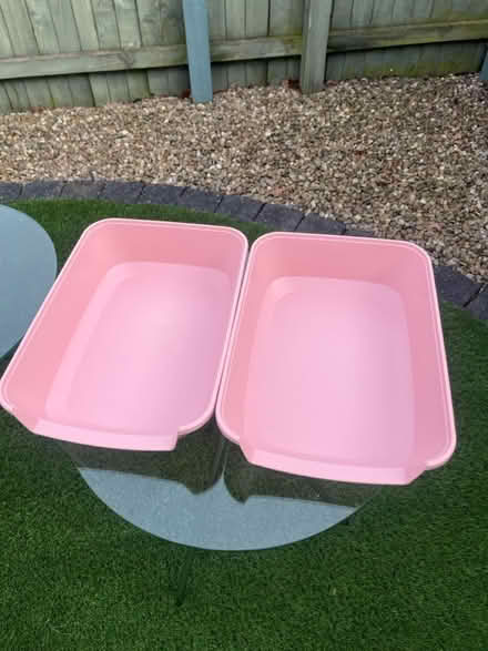Photo of free 2 kitten litter trays (North Hykeham) #1
