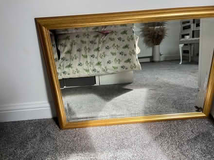 Photo of free Gold framed mirror (Spinney hill NN3) #1
