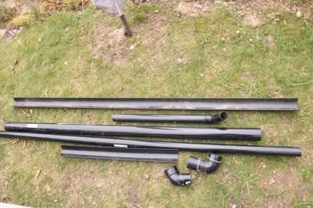 Photo of free Lengths of plastic pipe and gutter (Burnbanks CA10) #1