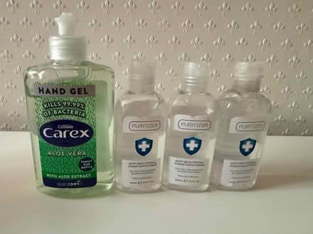 Photo of free Anti bac hand sanitiser bottles x 4 (Salford M30) #2