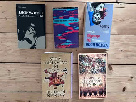 Photo of free 5 books in danish (Bruntsfield EH10) #1