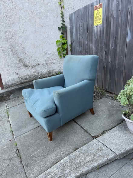 Photo of free comfy arm chair (1438 josephine st berkeley) #2