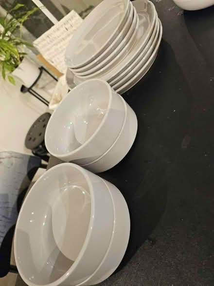Photo of free Set of 4 serving plates and bowls (W6) #2