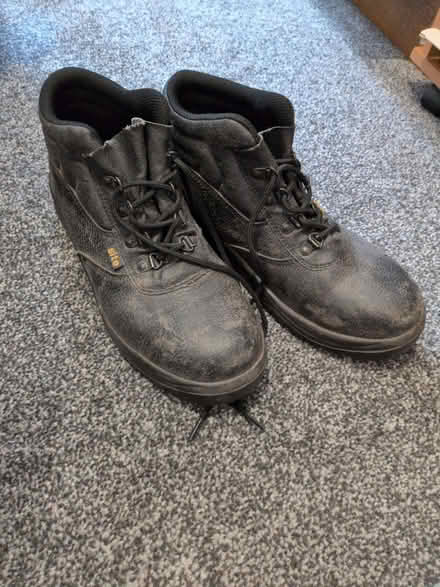 Photo of free UK Size 7 Steel Toe Cap Boots (Netherfield, Kendal LA9) #1