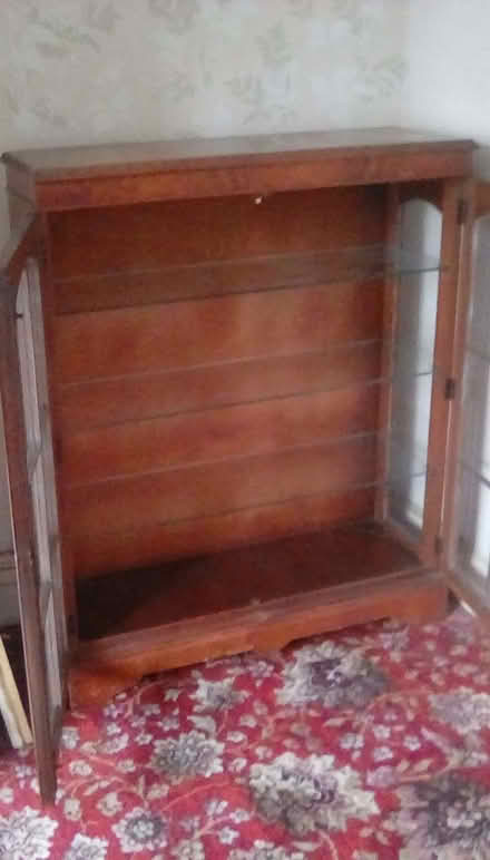 Photo of free Walnut display unit (Halliwell BL1) #2