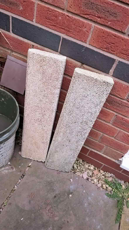 Photo of free 2 kerb stones (Malvern Link WR14) #1