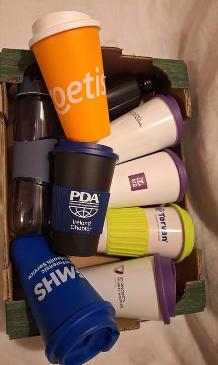 Photo of free Unused cups and water bottle (Kilcock, Co. Kildare) #1