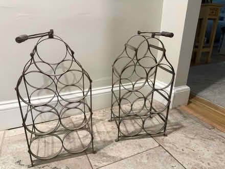 Photo of free 2 Wine Racks (Horace Mann Melrose) #1