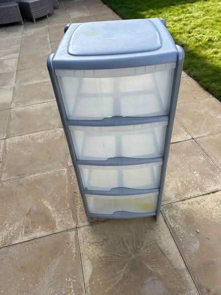 Photo of free Plastic drawer unit (Broad Blunsdon SN26) #1