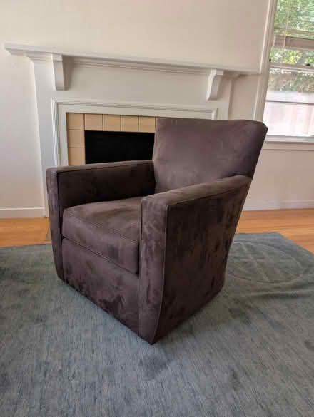 Photo of free Swivel Chair, microfiber (near Palo Alto High School) #1