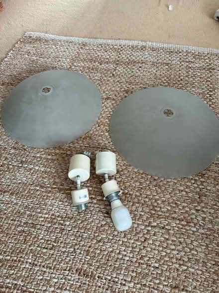 Photo of free 2x Ceiling Light shades (Newbury RG14) #2
