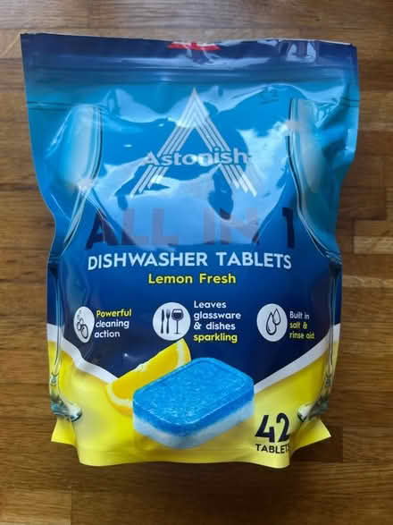 Photo of free Astonish Dishwasher tabs- will they work for you? (Jersey Farm AL4) #1
