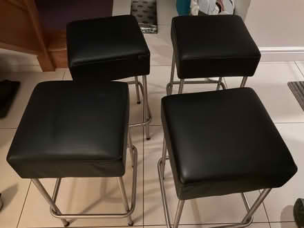 Photo of free 4 bar stools (Horsell GU21) #1