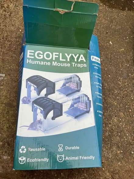 Photo of free 2 humane mouse traps (Hucknall NG15) #1