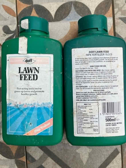 Photo of free Grass fertiliser & Murphy Plant H (Greenhill S8) #1