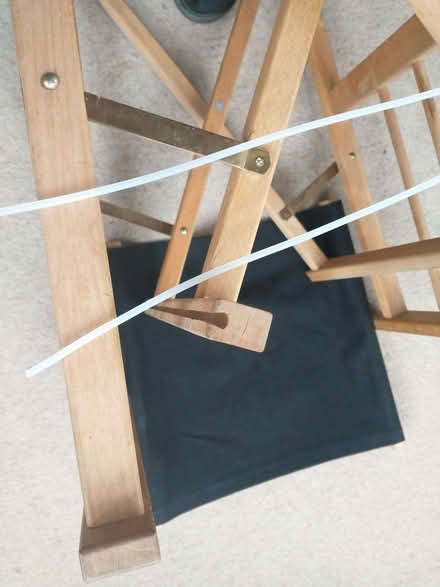 Photo of free Directors Chair needs new seat (Castlemorton Common WR13) #1