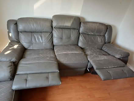 Photo of free Leather sofa/suite (Dublin) #3