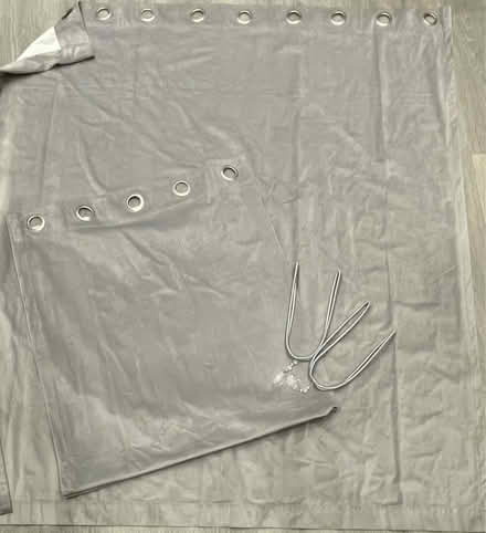 Photo of free Pair of Grey Velvet curtains (Gee Cross SK14) #1