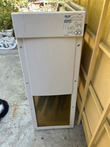 Photo of free High Tech Pet dog door (Ponderosa Neighborhood) #1