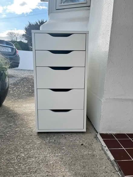 Photo of free Small white chest of drawers (Churchtown) #1