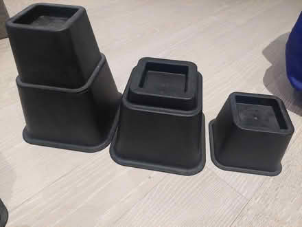 Photo of free 2 sets of 4 Bed Risers (N1 Wenlock Road) #2