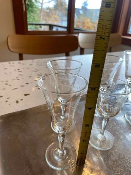 Photo of free Small Stemmed Cocktail Glasses (North Seattle (Roosevelt)) #3