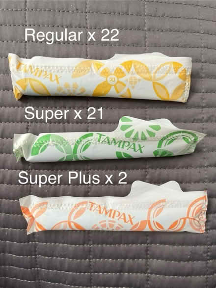 Photo of free Feminine hygiene - Tampax Pearl (Tooting Bec, SW17) #2