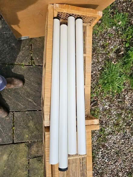 Photo of free White ikea table (small) or desk (Mortimers Cross HR6) #2