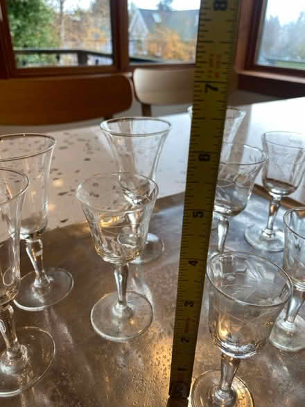 Photo of free Small Stemmed Cocktail Glasses (North Seattle (Roosevelt)) #2