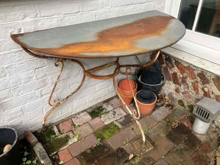 Photo of free Metal Garden Table (Lewes BN7) #1