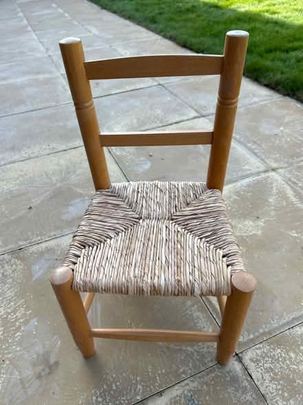Photo of free Child’s wooden chair (Broad Blunsdon SN26) #1