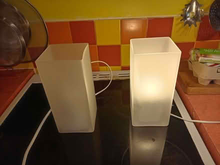 Photo of free pair of ikea table lamps. (Twerton) #1