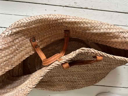 Photo of free Large straw bag (St Margarets TW1) #2