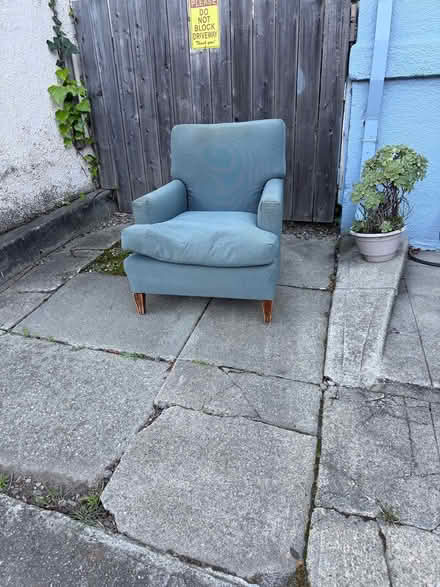 Photo of free comfy arm chair (1438 josephine st berkeley) #1