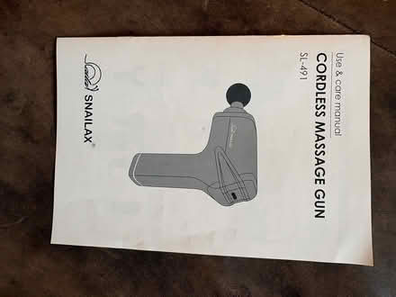 Photo of free Cordless Muscle Massage Gun (Tenterden - Appledore Rd TN30) #2