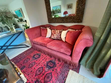 Photo of free Red Sofa (Marlborough SN8) #2
