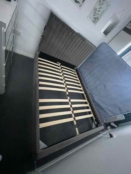 Photo of free double bed frame (L34 5NE) #1