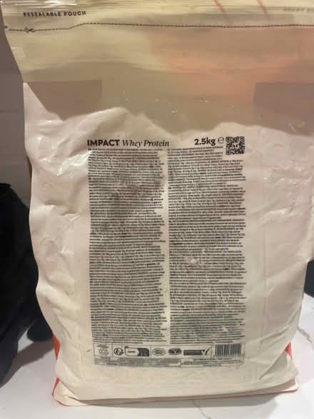 Photo of free Unopened bag of whey protein. (Green End HP1) #2