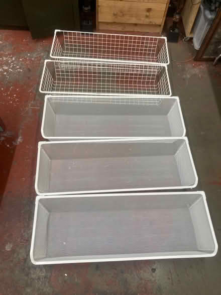 Photo of free 5 x Ikea Komplement mesh baskets (London Fields) #1