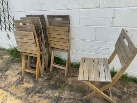 Photo of free Garden chairs (BS15) #1