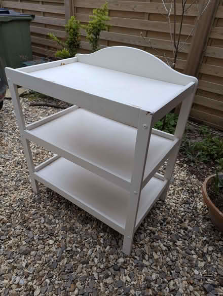 Photo of free White storage shelves (Cutteslowe OX2) #2