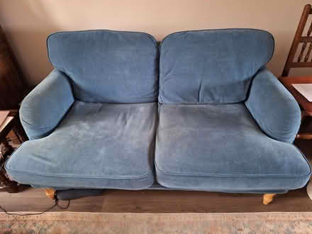 Photo of free Blue sofa (Simonstone BB12) #1