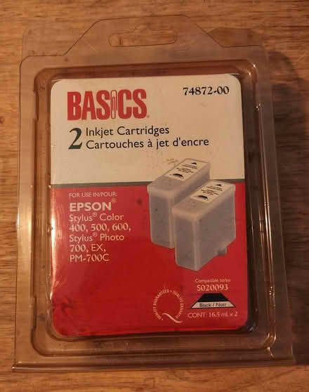 Photo of free Basics black ink cartridge 4 Epson (Main/Chalmers.) #1