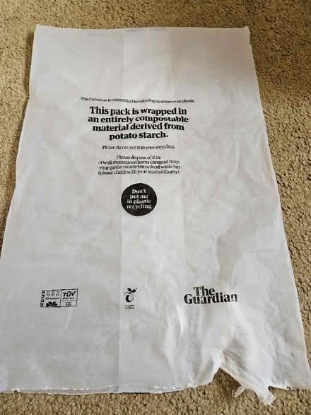 Photo of free Compostable bags (South Woodford E18) #1