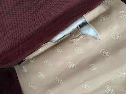Photo of free 2 Seater Burgandy Sofa (Widford CM1) #3
