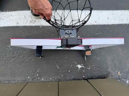 Photo of free Portable child’s basketball hoop (1089 West Olive Avenue) #2