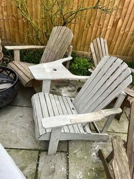 Photo of free Adirondack chairs X 5 (Retford hallcroft DN22) #3